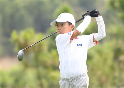 Tín hiệu đáng mừng từ Giải FLC Hanoi junior golf tour