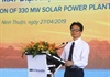 Ninh Thuận: Nhà máy điện mặt trời lớn nhất Đông Nam Á hòa lưới điện quốc gia
