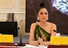 Hoa hậu Tiểu Vy là Đại sứ hình ảnh tại Lễ hội hang động Quảng Bình 2019