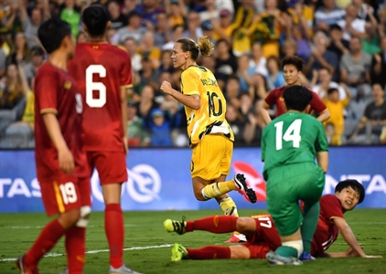 Tuyển nữ Việt Nam thua đậm trước Australia