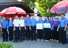 Bí thư Trung ương Đoàn Nguyễn Minh Triết động viên các đội “Tiếp sức mùa thi” tại Huế