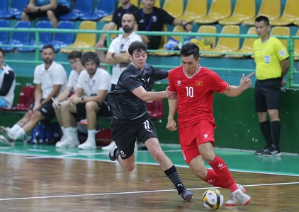 Tuyển Futsal Việt Nam chia điểm với New Zealand trong ngày ra quân giải...